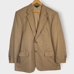 Baroni Couture Silk Wool Mens Blazer Sport Coat Lanificio di Pray Sz.46R